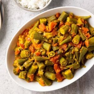 Okra & Tomatoes